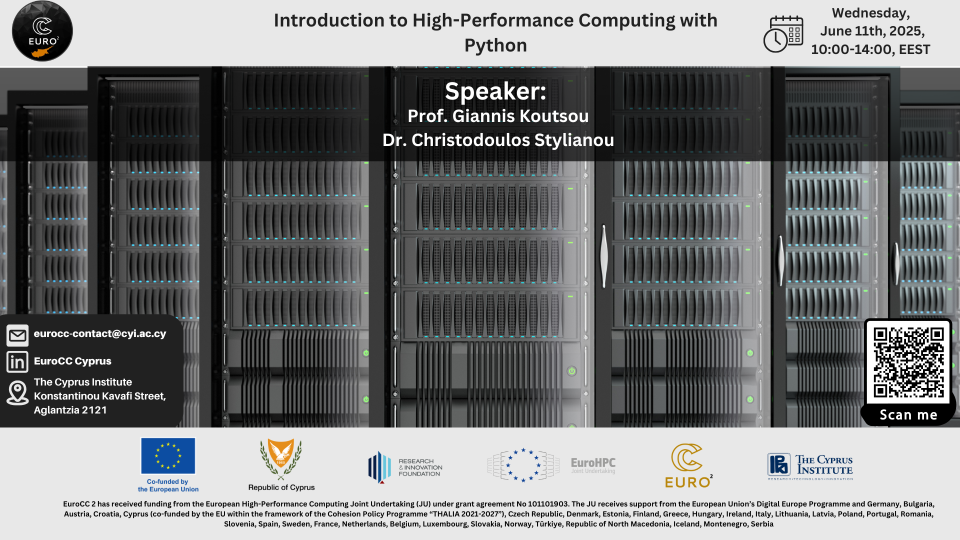 Introduction to High-Performance Computing with Python - EuroCC Cyprus